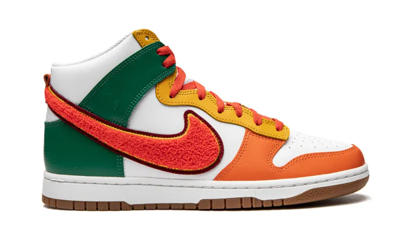 Nike Dunk Dunk Hi Retro University 'Habanero Red'